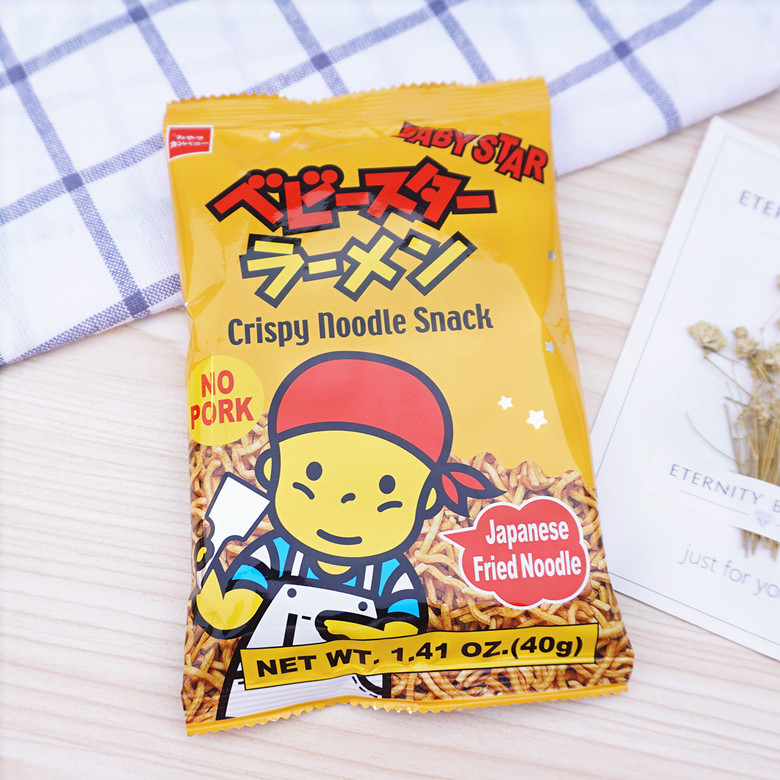 贝贝星炒面味零食面40G（日本进口袋）
