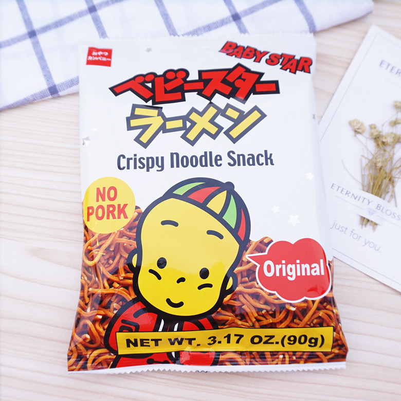 贝贝星零食面（宽面）37G（日本进口）